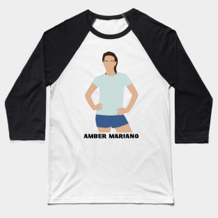 Amber Mariano Baseball T-Shirt